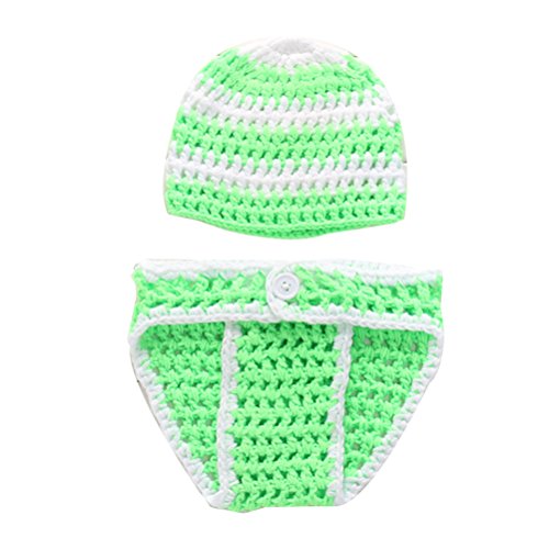 Zhuhaitf Fashion Baby Boy Girl Crochet Knit Costume Photo Prop Outfit 2194