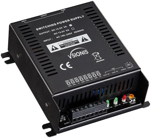 Vsionis VIS-BB100 13.5V 3.A Access Control Power Supply (Power Supply)