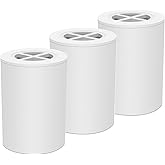 Khotilong Water Replacement Filter for Shower Head,Compatible with Afina A-01 Shower Head Cartridge,for Hard Water Remove Chlorine and Harmful Substances.(3 Pack)