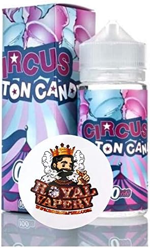 Circus Cookie All Flavours 0MG 100ML E-Liquid (Cotton Candy)