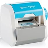 Xyron Create-A-Sticker, Mini, 2.5” Sticker and Label Maker Machine, Portable, Includes Permanent Adhesive, Pre-Loaded (XRN250