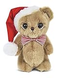 Bearington Big Head Nick Christmas Plush Stuffed Animal Teddy Bear, 8