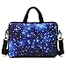 AUPET 17 17.3 inch Laptop Shoulder Bag Carrying Case Computer PC Cover Pouch+Handle For 16/17/17.3/17.4 inch Laptop Notebook (Blue Shining Stars)