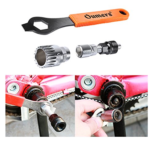 Oumers Bike Crank Extractor/Arm Remover and Bottom Bracket Remover with