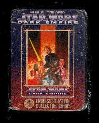 star wars metallic impressions collector cards