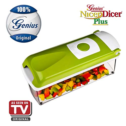 Nicer Dicer Plus by Genius 13 pieces Fruit vegetable slicer Food