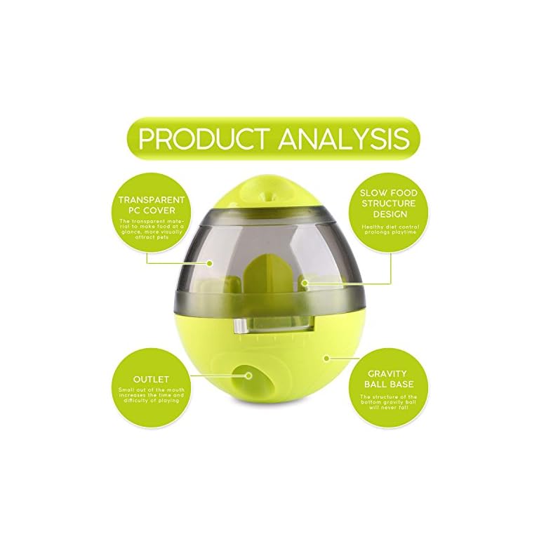 Haustiere Leckerli Ball Hund Katze Welpen IQ interaktiv Futter abgeben
