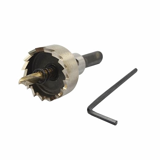 Generic 55mm : Best Price 30-80MM HSS Drill Bit Hole Saw Set Cast Stainless Steel Metal Alloy Carbide Tip Twist Cutting Tool With Hex Wch