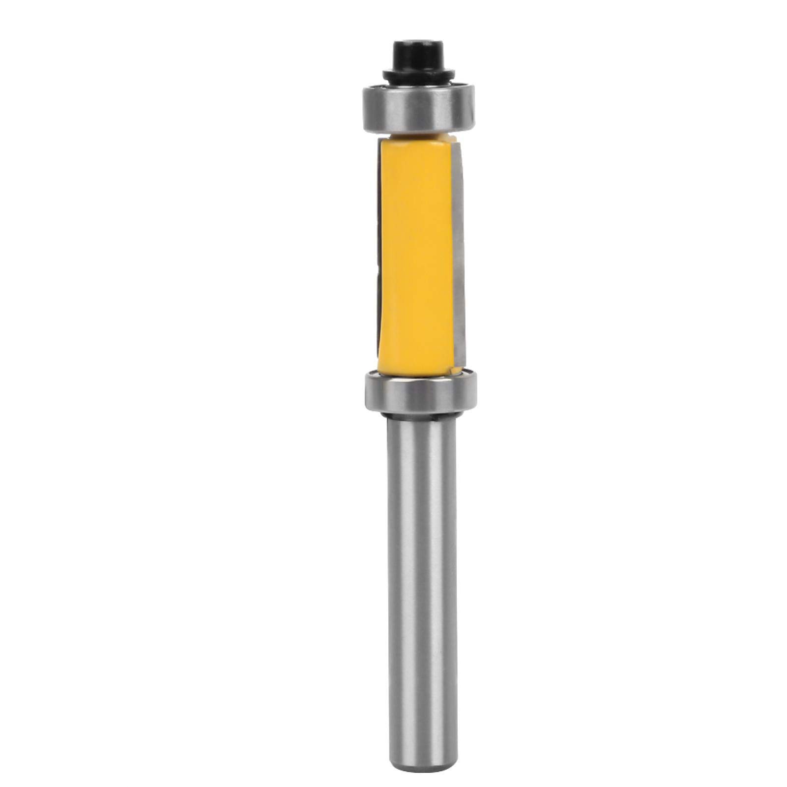 VIFERR Shank Flush Trim Pattern Router Bit 1/2 Inch Double Bearing Trim Router Bit Woodworking Milling Cutter Tools