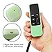 TomRich 3 Magnets Protective Case Cover for Apple TV 4th/5th Gen Generation Remote-[Heavy Shock Proof] [Anti Slip Lanyard] Silicone Case Cover for Apple TV 4K / 5K Siri Remote-Green Glow in The Dark