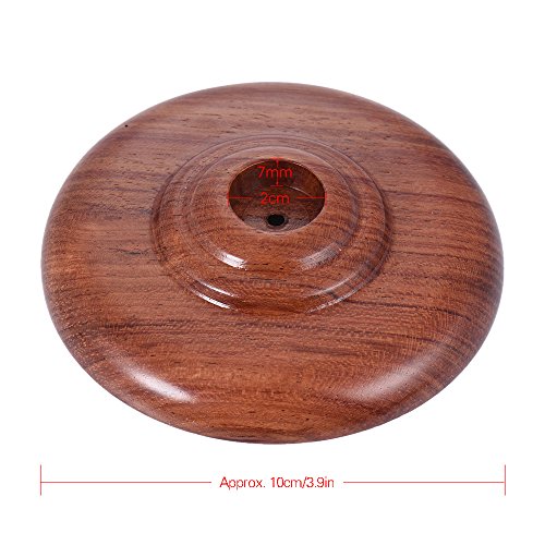 ammoon Cello Endpin Rest Stop Holder Anchor Protector Non-slip Pad Rosewood