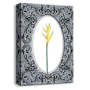 Canvas Wall Art Vintage Style Painting Artwork for Home Prints Framed - 12x18 inches