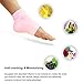 Pretty See Moisturizing Gloves Gel Moisture Socks for Cracked Skin Care and Instant Soften Repair, Pink, Set of 2