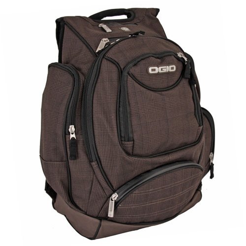 Ogio Metro Backpack Brown Plaid 