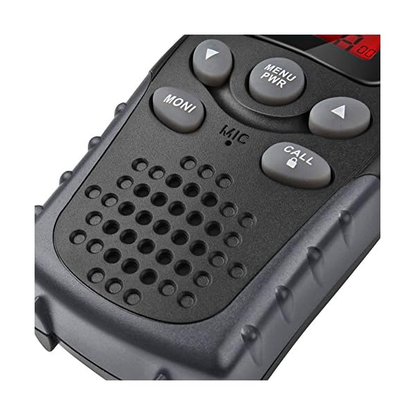 Flexzion-Handheld-Walkie-Talkie-22-Channel-GMRSPMRFRS-2-Way-Radio-Transceiver-2-Miles-Up-to-3-Miles-Range-UHF-Call-Wireless-Phone-Interphone-Toy-for-Outdoor-Camping-Hiking-Black-1-Pair