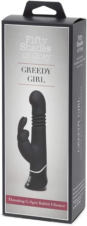 Fifty Shades Of Grey Greedy Girl Rechargeable Thrusting G-Spot Rabbit Vibrator, 500 g, FS-74956 - Image 3