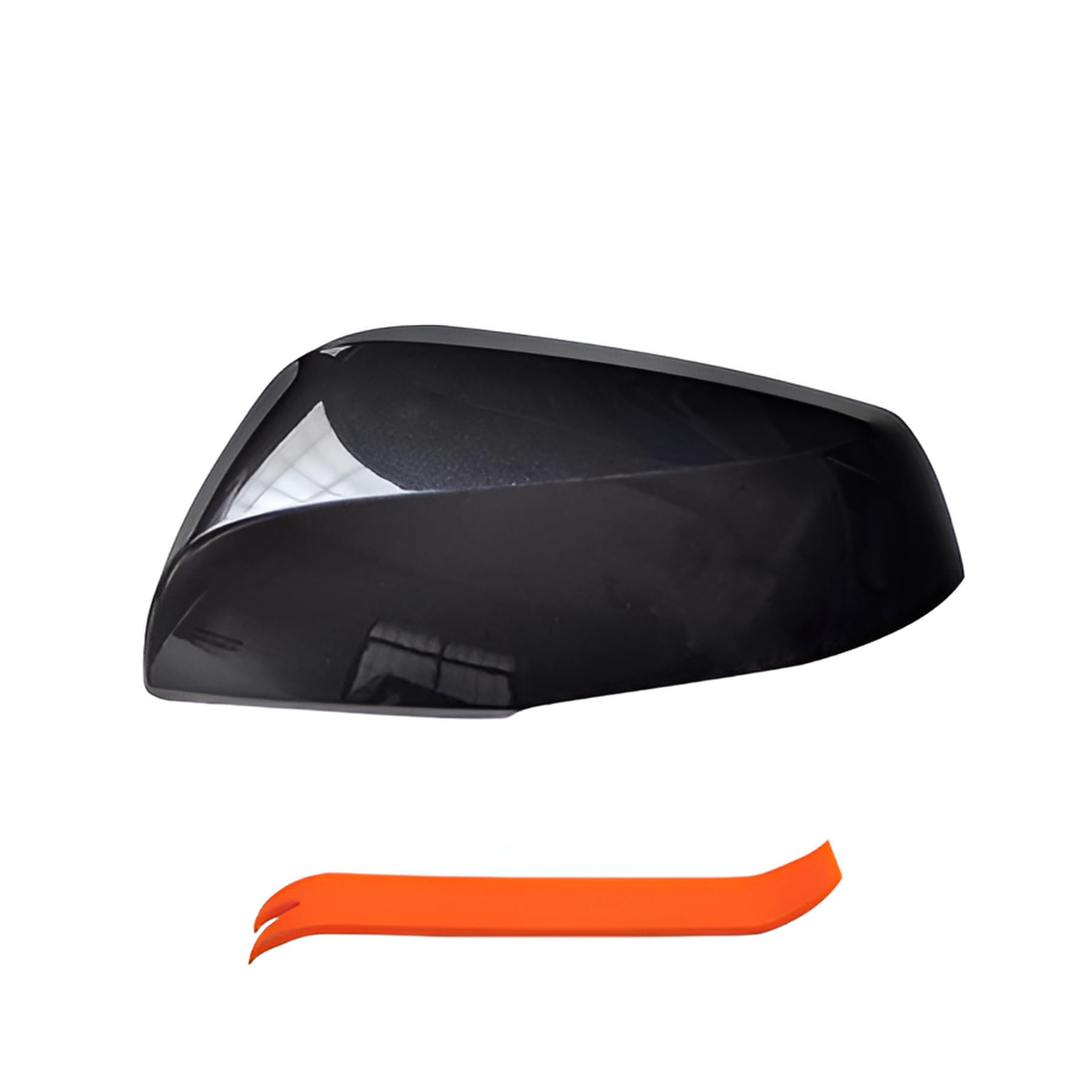 Photo 1 of LAUBDGIE Left Driver Side Mirror Cover Cap Compatible with Toyota Corolla Cross 2022-2024 Glossy Black