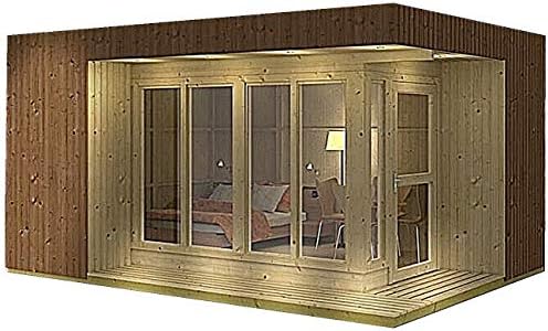 Allwood Arlanda - Kit de montaje de casa de jardín: Amazon.es: Hogar