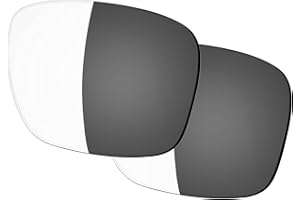 VisionGlobal Replacement Lenses for Ray-Ban Meta RW4006(50MM)&RW4012, Blue Light Blocking/Polarized Sunglasses, Men/Women