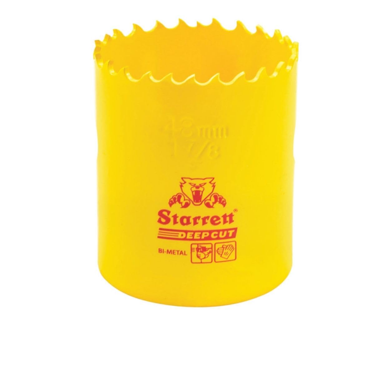 Starrett dch048 – Crown Perf. Bimetal Deep Cut 48 mm. Diam.