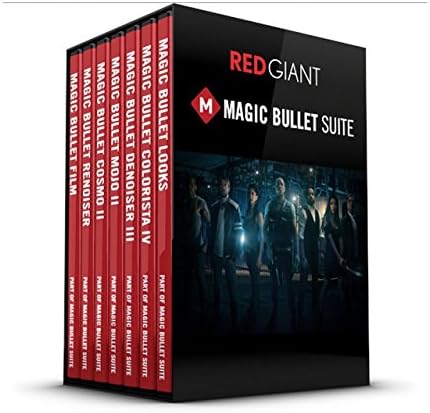 Red Giant Magic Bullet Suite | Color Correction Finishing Film Looks Filmmakers Software Suite