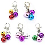 Cat Collar Bells Loud Dog Bell Training Charm Pendants for Pet Puppy Kitty Necklace Collar