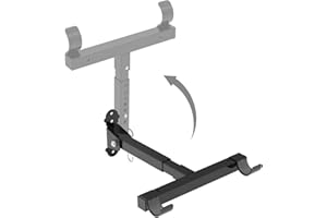 Yehchi Bike Wall Mount,Horizontal Bicycle Indoor Storage Rack Foldable and Extendable Garage Bike Hanger for Road, Mountain and Hybrid Bikes