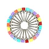 LyncMed Dental Prophy Brushes Polishing Polisher Colorful Nylon Cup Type (Pack of 100pcs)