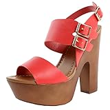 Breckelles Rudy-11 Platform Sandals