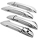 MaxMate Fits 08-12 Honda Accord Sedan Chrome 4 Doors Handle Cover W/O Passenger Side Keyhole