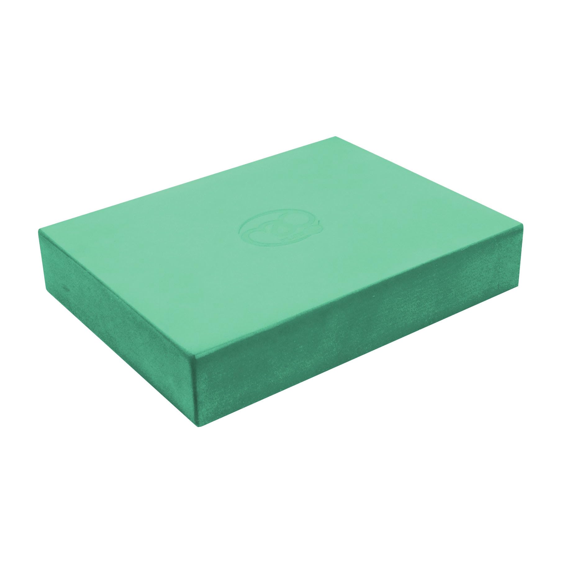 Fitness Mad Pilates Block, Eco Friendly EVA Sitting Block for Pilates & Home Workouts, Support for Various Postures, Blue, 35cm x 25cm x 60mm