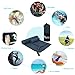 Relefree Microfiber Towel (Pack of 2), Yoga and Fitness Towels are Quick-Drying, Super Absorbent, Compact, Suitable for Travel, Camping, Hiking, Backpacking (Navy Blue, 60x30 inches + 12x30)