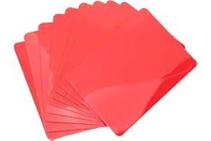 GLSTOY 10pcs Plastic Poker Cut Cards Poker Dealing Tools Smooth Surface Card Dispensers for Texas Holdem