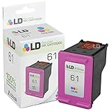 LD Remanufactured Ink Cartridge Replacement for HP 61XL CH564WN High Yield (Tri Color)