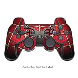 Skin Stickers for Playstation 3 Controller - Vinyl Sticker for DualShock 3 Wireless Game Controllers - Protectors Controller Decal - Spider-Man [ Controller Not Included ]