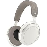 SENNHEISER Momentum 4 Wireless Headphones - Bluetooth Headset for Crystal-Clear Calls with Adaptive Noise Cancellation, 60h Battery Life and Customizable Sound, White (Renewed)