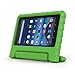 LTROP Case for Fire 7 - Shock Proof Light Weight Kids Case Super Protection Cover Convertible Handle Stand Case for Fire 7 inch Display Tablet (7th Generation - 2017 Release), Green