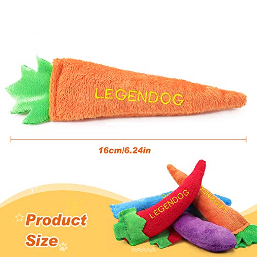 Legendog 4PCS Catnip Toys for Cats, Original 100% Catnip Filled Kitten Toys, Cute Cat Toys Set