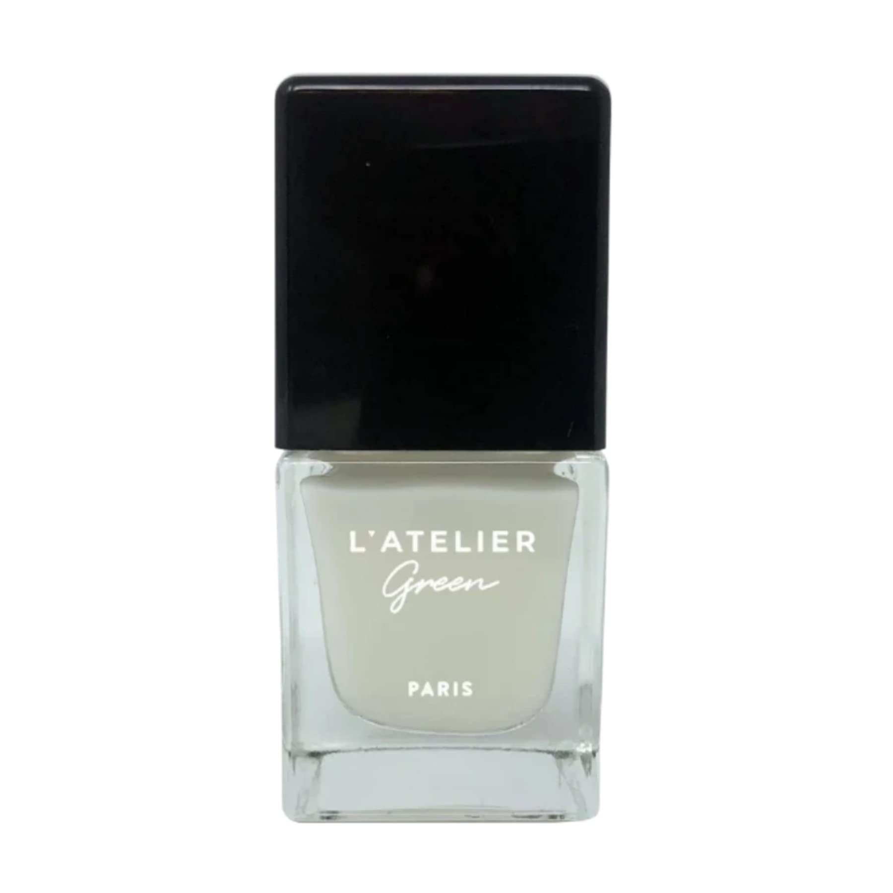L’Atelier Green Paris - Breathable, 85% Plant-Based Halal & Vegan Nail Polish. Infused with Organic Oils, Made in France - 10.5ml (It's All About the Base)