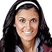Hipsy Women's Adjustable NO Slip Skinny Tech Sport Headband Multi Packs (Black/White/Brown 3pk)