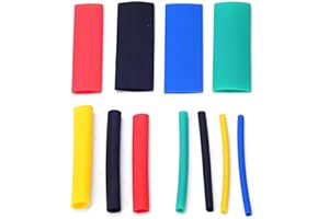 YobiLife 280/560/580pcs High Expansion Ratio Heat Shrink Sleeve Sleeve Assortment for Cable Wire Repair (Pack of 164)