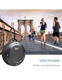 MIFA F10 Altavoces Bluetooth, altavoz portátil para uso en exteriores Premium DSP sonido estéreo 3d, IP56 impermeable con 1200 mAh batería recargable (versión mejorada)