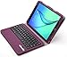 IVSO Galaxy Tab A 9.7 Keyboard case - Ultra-Thin DETACHABLE Wireless Keyboard Stand Case/Cover for SamSung Galaxy Tab A SM-T550NZWAXAR 9.7-inch Tablet(Purple)