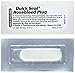 Be Smart Get Prepared Quick Seal Nosebleed Plugs. Stops Bleeding Fast, Non-Stick and Easy to Remove. (20 Plugs Included).