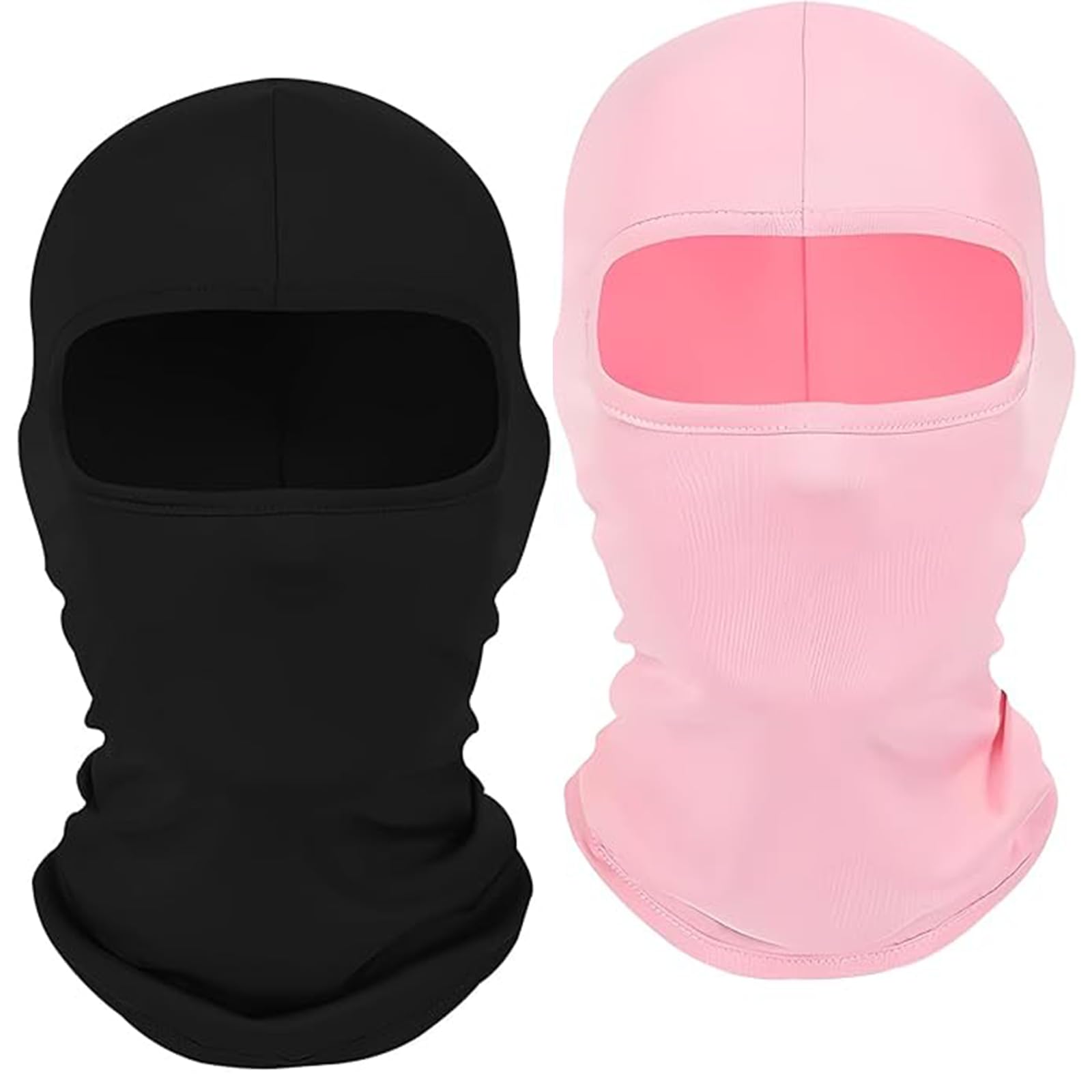 Photo 1 of \ Multi-Purpose Full Face Cover Ski Mask Balaclava Shiesty Unisex Summer Cooling Hood Cap Neck Gaiter Windproof UV Protector Lightweight for Outdoor Sports Motorcycle Snowboard 1 PINK