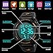 Men's Digital Sports Watch LED Military 50M Waterproof Watches Outdoor Electronic Army Alarm Stopwatch Gold