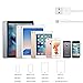 Apleok USB Cable (3ft) for iPhone 6s 6 Plus 5s 5c 5, iPad Pro, Air 2, iPad mini 4 3 2, iPod touch 5th gen / 6th gen / nano 7th gen White(Apple MFi Certified)