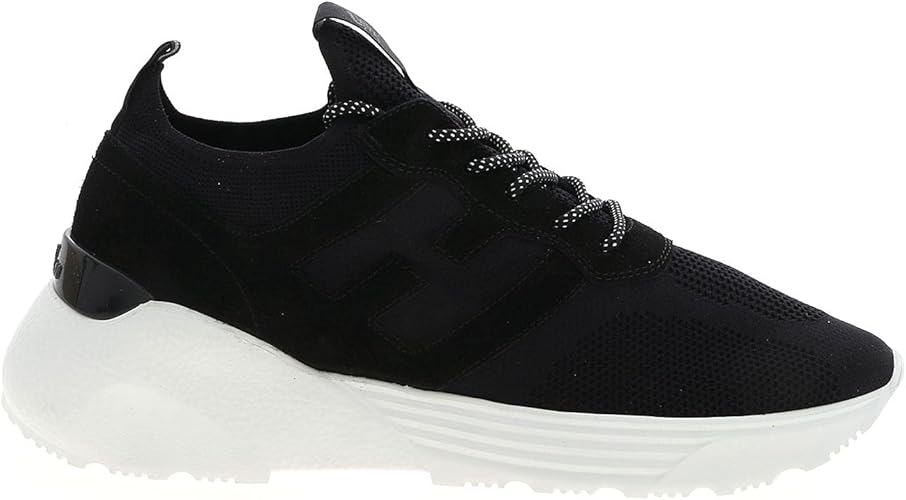 Amazon Hogan ラグジュアリーファッション メンズ Hxm4430cm51btmb999 ブラック ファブリック 運動靴 Ss21 シューズ バッグ