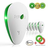 Ultrasonic Pest Repeller - Mosquito Repeller - Upgrade 2018 Insect Bug Repellent Indoor - Electromagnetic Plug in Pest Control - Electronic Repel Mice Rat - Reject Flea Spider - No Mouse Trap