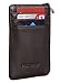 RFID Blocking Secure Mini Wallet & RFID Sleeve Genuine Leather Front Pocket Wallet, Best Protection for Your Credit Cards (Coffee)